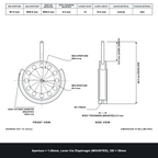 Aperture = Ø1-20mm, Lever Iris Diaphragm, Outer Diameter = Ø30mm