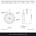 Aperture = Ø1.5-34mm, Lever Iris Diaphragm, Outer Diameter = Ø49mm