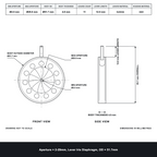 Aperture = Ø2-29mm, Lever Iris Diaphragm, Outer Diameter = Ø51.7mm