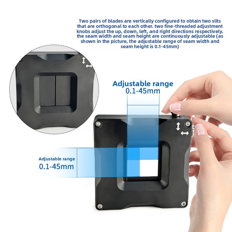 Adjustable Mechanical Slits